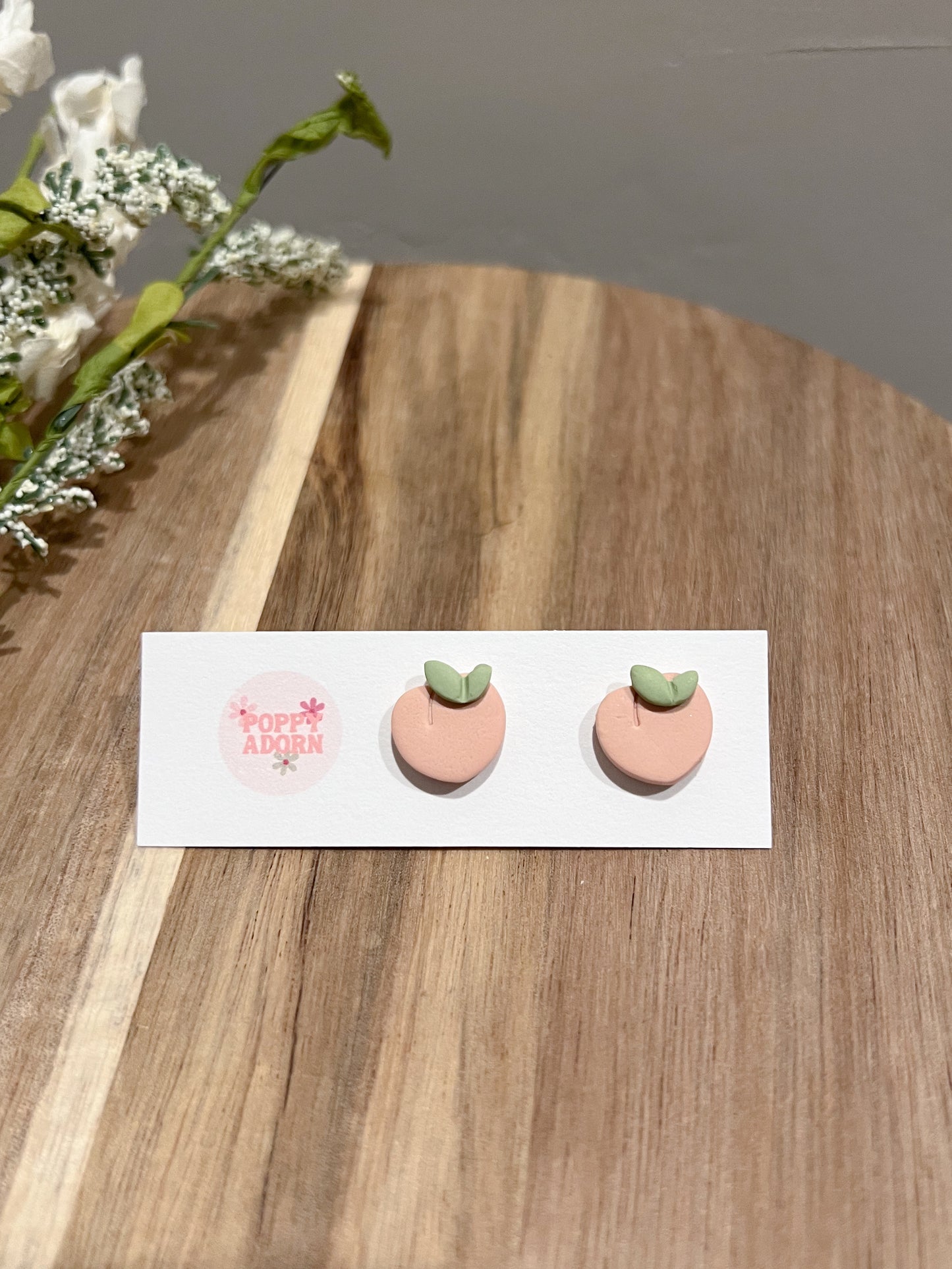 Peach studs